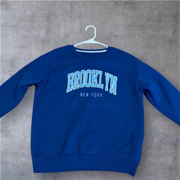 NY Collection Other - Men’s Blue Brooklyn New York Crew Neck Sweater